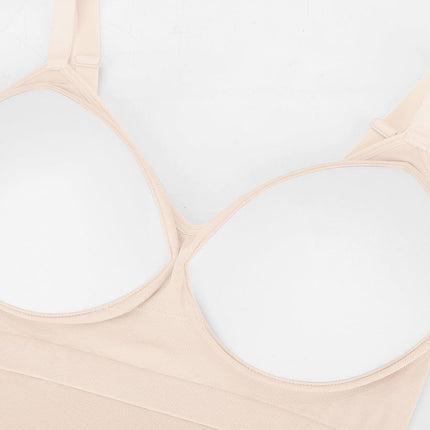 Wholesale Seamless Built-in Bra Waist and Tummy Control Thong Bodysuit.