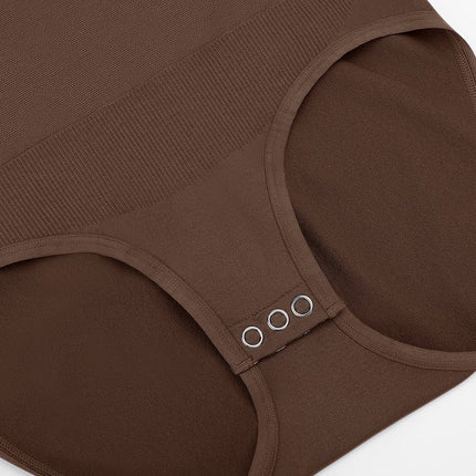 Wholesale Round Neck Waist and Snap Crotch Briefs Bodysuit.
