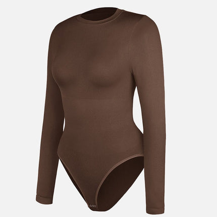 Wholesale Round Neck Waist and Snap Crotch Briefs Bodysuit.