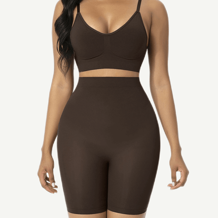 Wholesale Unbelievable Black High Waist Butt Lifter Shapewear Shorts Slimmer