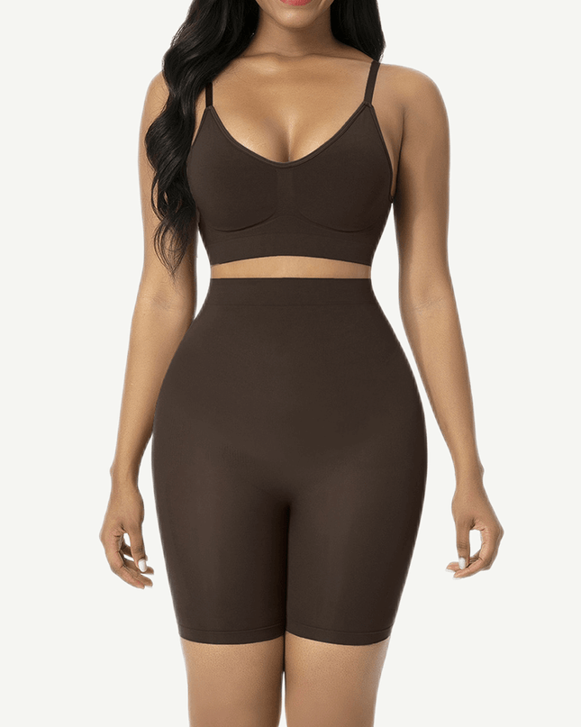 Wholesale Unbelievable Black High Waist Butt Lifter Shapewear Shorts Slimmer