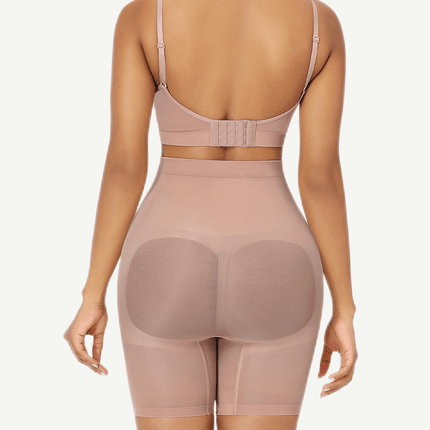 Wholesale Unbelievable Black High Waist Butt Lifter Shapewear Shorts Slimmer