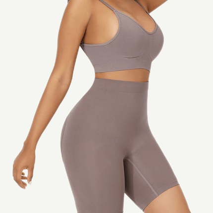 Wholesale Unbelievable Black High Waist Butt Lifter Shapewear Shorts Slimmer
