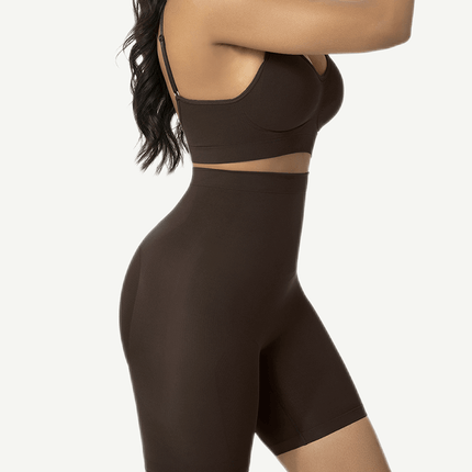 Wholesale Unbelievable Black High Waist Butt Lifter Shapewear Shorts Slimmer