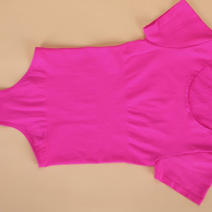 Wholesale Seamless One-Piece Short-Sleeved Thong Bodysuit