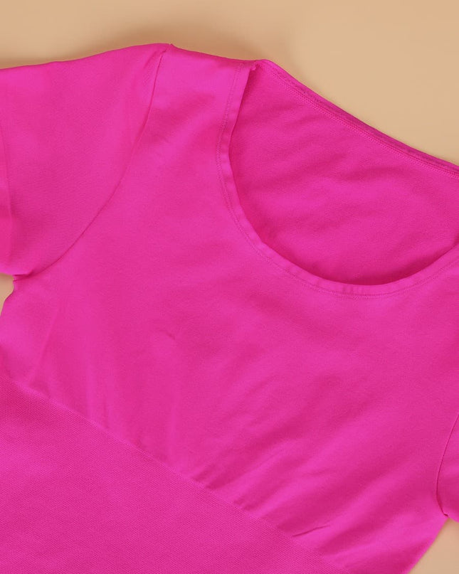 Wholesale Seamless One-Piece Short-Sleeved Thong Bodysuit