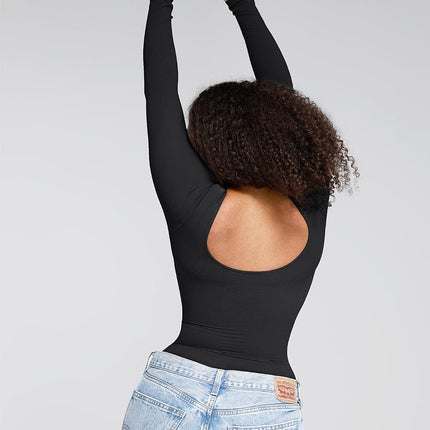 Wholesale Seamless Bust Support Waist Cinching Tummy Control Bodysuit