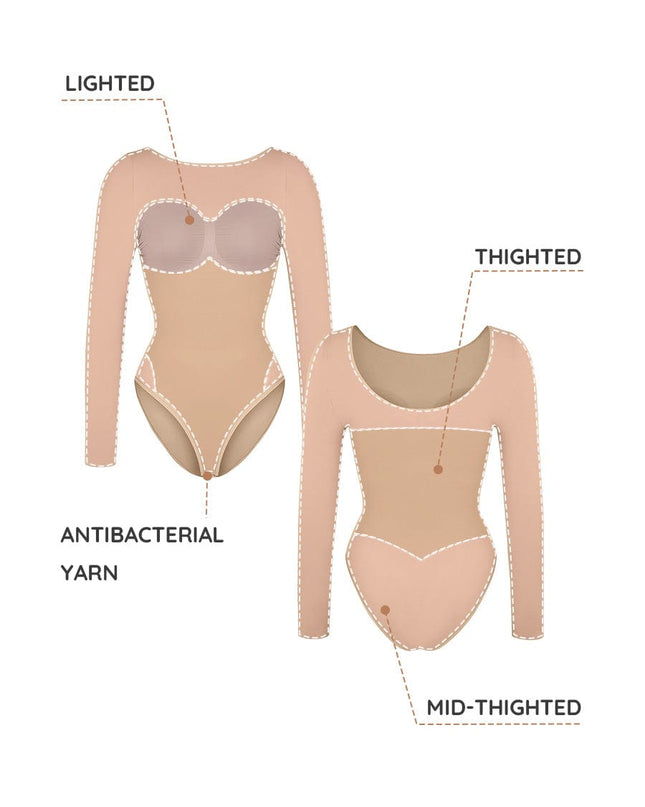 Wholesale Seamless Bust Support Waist Cinching Tummy Control Bodysuit