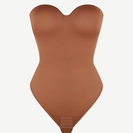Wholesale One-Piece Underwire Strap Removable Waist And Abdomen Shaping Thong Bodysuit