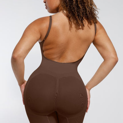 Wholesale Seamless Scultp Covered Open-Back Boxer With Covered Chest