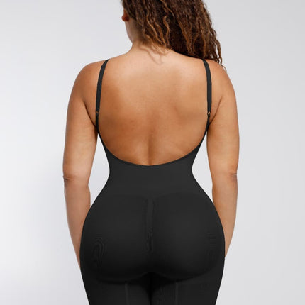 Wholesale Seamless Scultp Covered Open-Back Boxer With Covered Chest