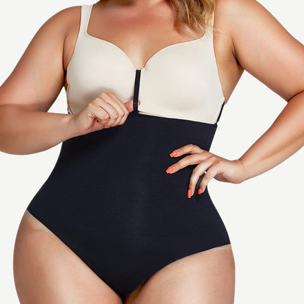 Wholesale High Elasticity Large Size Seamless Buckle Panty Shaper