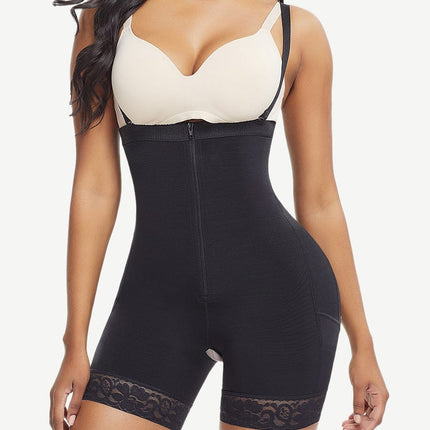 Wholesale Big Size Full Body Shaper Post-surgical Buttock Lifter Detachable Straps