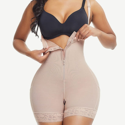 Wholesale Big Size Full Body Shaper Post-surgical Buttock Lifter Detachable Straps