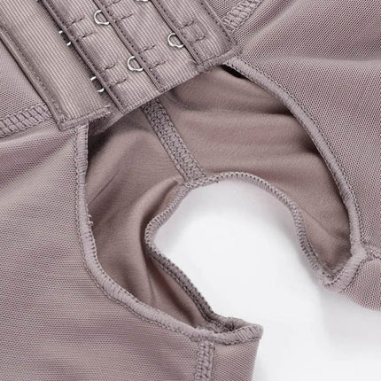 Wholesale Hook Open Crotch Three Hook Full Body Shaper Compression Garment