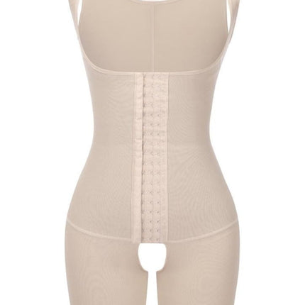 Wholesale Hook Open Crotch Three Hook Full Body Shaper Compression Garment