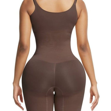 Wholesale Skin-Friendly Black Full Body Shaper Adjustable Straps Secret Slimming