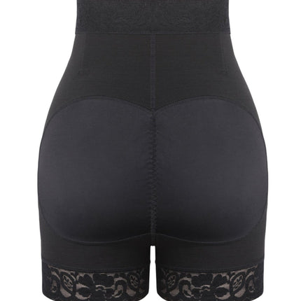 Wholesale Front Zipper Butt Lifter Shorts High Waist Curve-Creating