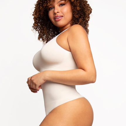 Wholesale Seamless Outer Crew Thong Bodysuit