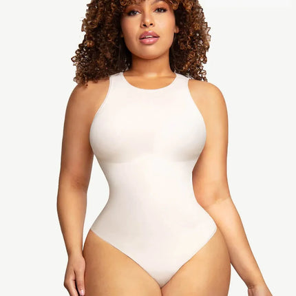 Wholesale ?? Eco-friendly Seamless Outer Crew Thong Bodysuit