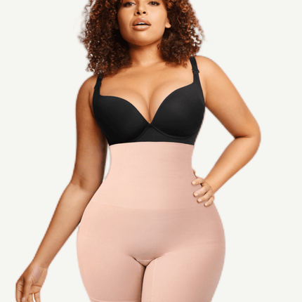 Wholesale Seamelss High-Waisted Mid-Thigh Short Tummy