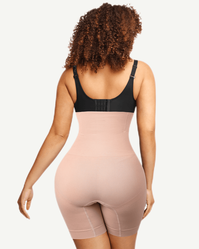 Wholesale Seamelss High-Waisted Mid-Thigh Short Tummy