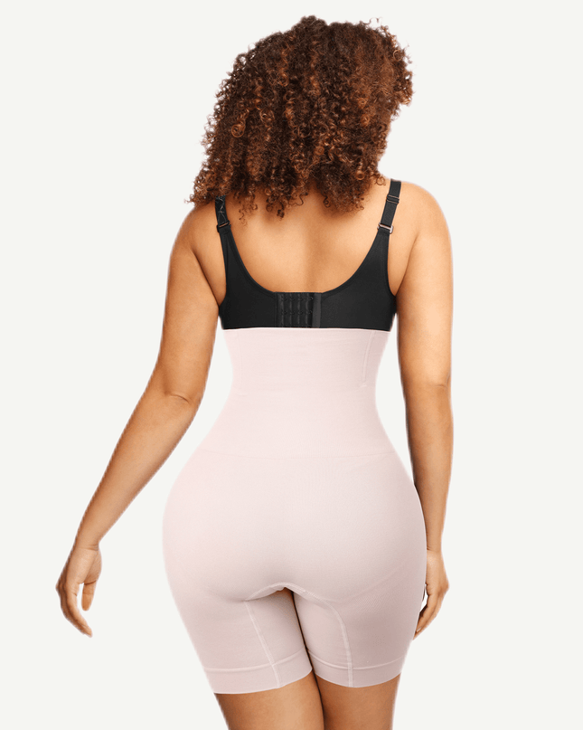 Wholesale Seamelss High-Waisted Mid-Thigh Short Tummy