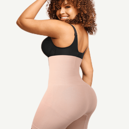 Wholesale Seamelss High-Waisted Mid-Thigh Short Tummy