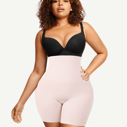 Wholesale Seamelss High-Waisted Mid-Thigh Short Tummy