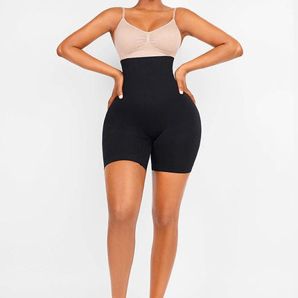 Wholesale Seamelss High-Waisted Mid-Thigh Short Tummy