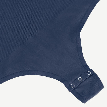 Wholesale Seamless Outer Long Sleeve Thong Bodysuit
