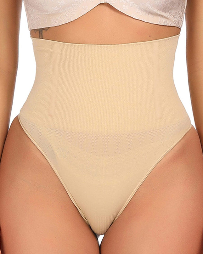 Wholesale Seamless 4 Steel Bones Shapewear Thong Natural Shaping