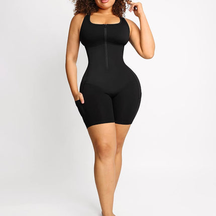 Wholesale Stretch Athletic Bodyshaper With Pockets