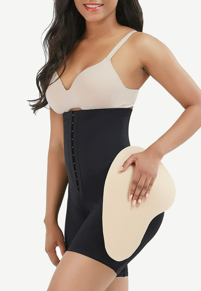 Wholesale Medium Control High Waist Panty Shaper With Pads For Workout