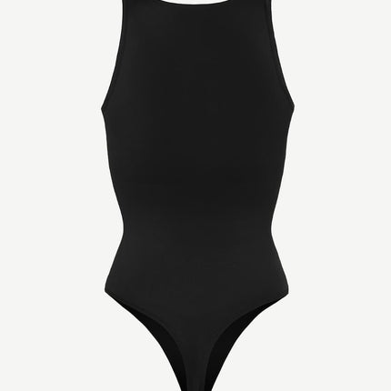 Wholesale ?? Eco-friendly Seamless Outer Crew Thong Bodysuit
