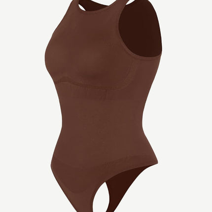 Wholesale ?? Eco-friendly Seamless Outer Crew Thong Bodysuit