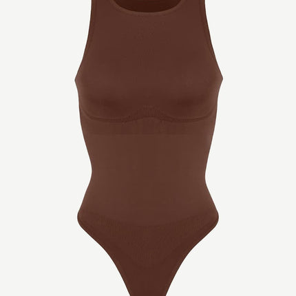 Wholesale ?? Eco-friendly Seamless Outer Crew Thong Bodysuit