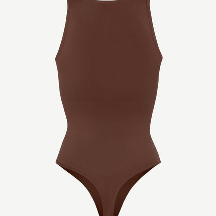 Wholesale ?? Eco-friendly Seamless Outer Crew Thong Bodysuit