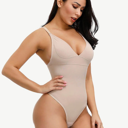 Wholesale Curve Creator Breathable Sexy Adjustable Strap Solid Color Full Body Shaper Shaperwear