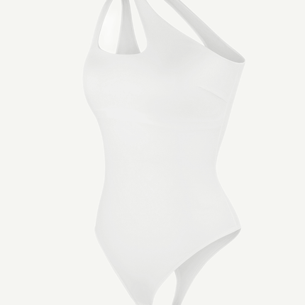 Wholesale One-shoulder Cut Out Shapewear Bodysuit