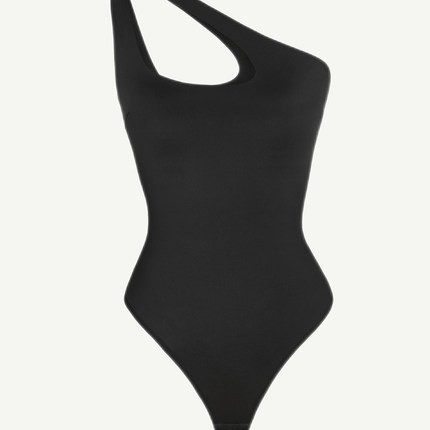 Wholesale One-shoulder Cut Out Shapewear Bodysuit