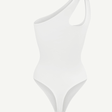 Wholesale One-shoulder Cut Out Shapewear Bodysuit