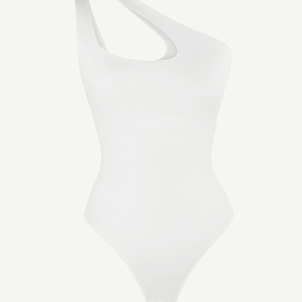 Wholesale One-shoulder Cut Out Shapewear Bodysuit