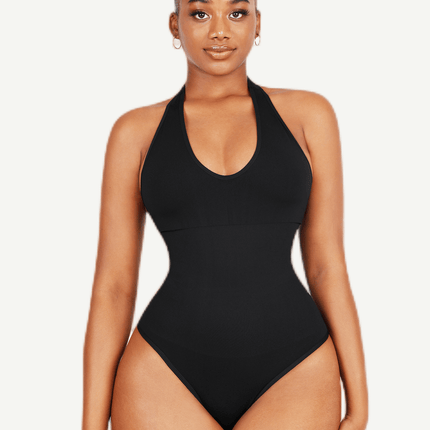 Wholesale Seamless Hanging Neck Bodysuit Shapewear