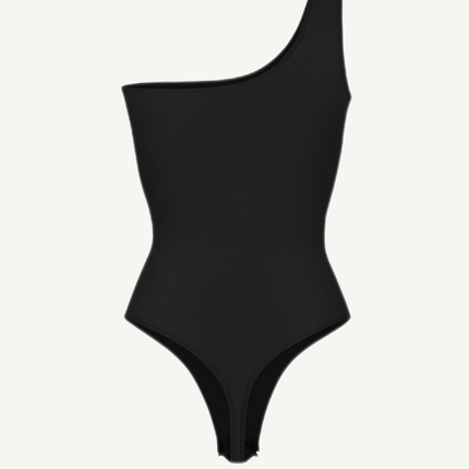 Wholesale One-Shoulder Waist Sculpting Tummy Control Seamless Body Bodysuit