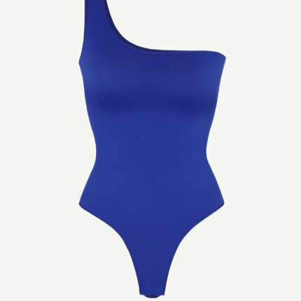 Wholesale One-Shoulder Waist Sculpting Tummy Control Seamless Body Bodysuit