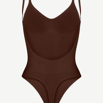 Wholesale Seamless Cover-Breast Open-Back Thong