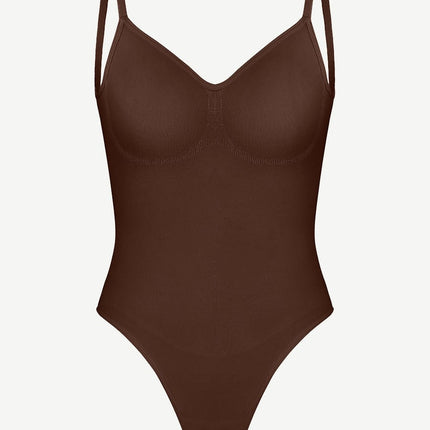 Wholesale Seamless Cover-Breast Open-Back Thong