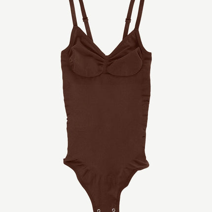Wholesale Seamless Cover-Breast Open-Back Thong