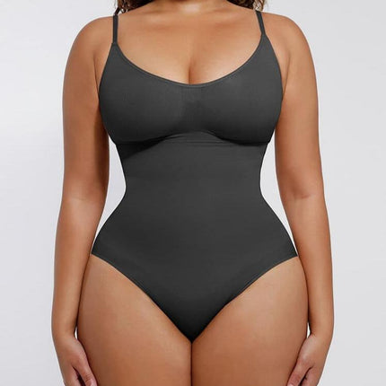 Wholesale Seamless Scultp Covered Bust Jumpsuit Thong Bodysuit